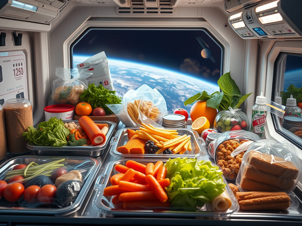 VESMÍRNA STRAVA A PROJEKTY PESTOVANIA RASTLÍN PRI DLHODOBÝCH LETOCH