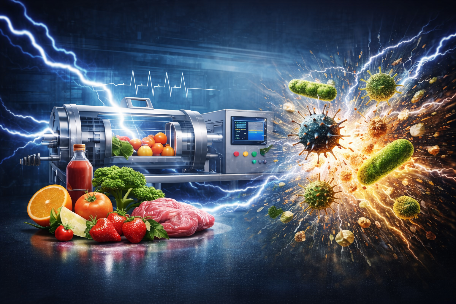 Pulzné elektrické pole (PEF) ako perspektívna technológia spracovania potravín: inaktivácia mikroorganizmov a zachovanie kvality